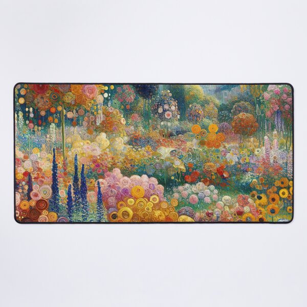 Item preview, Gustav Klimt Flower Garden designed and sold by maniacfitness.