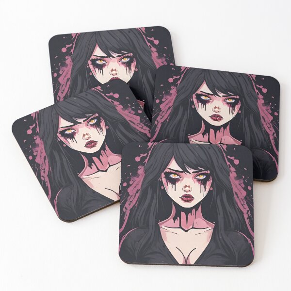 Item preview,  Goth Girl Illustration, Gothic Digital Art designed and sold by Burn-Ego.