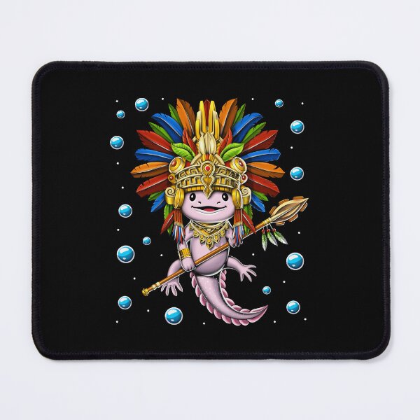 Item preview, Axolotl Aztec Warrior designed and sold by underheaven.
