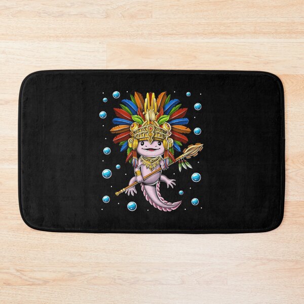 Item preview, Axolotl Aztec Warrior designed and sold by underheaven.