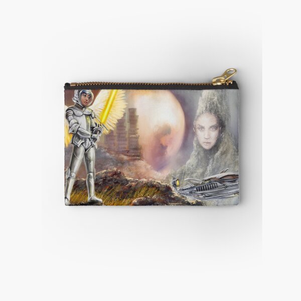 Item preview, Angel with wings and sword, space landscape, ship designed and sold by Yaroslav Chyzhevskyi.