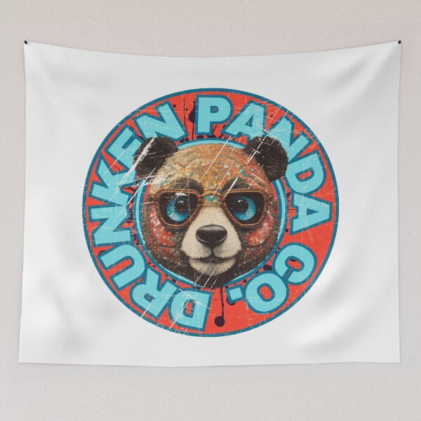 Item preview, Drunken Panda Co. designed and sold by pUNKnown.