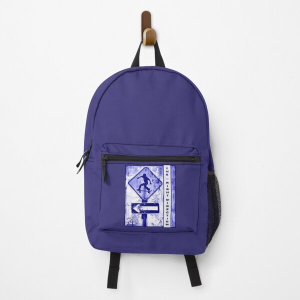 Item preview, The Only Right Direction, blue skateboarding graphics, skateboard designed and sold by silent-violin.