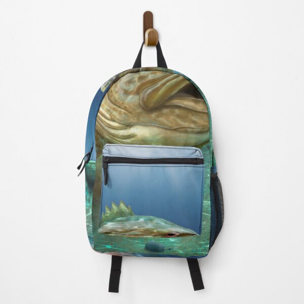 Vista previa del artículo con la obra «Mero con mango pargo pesca en alta mar», diseñado y vendido por markericksonart.