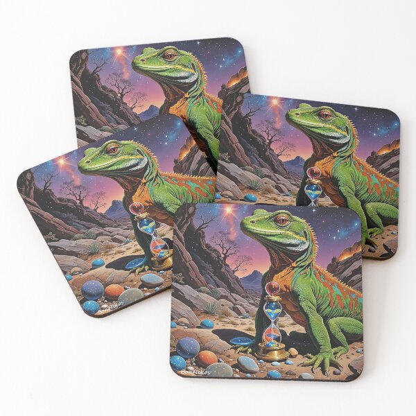 Item preview, Night of the Green Iguana designed and sold by BonNikos.