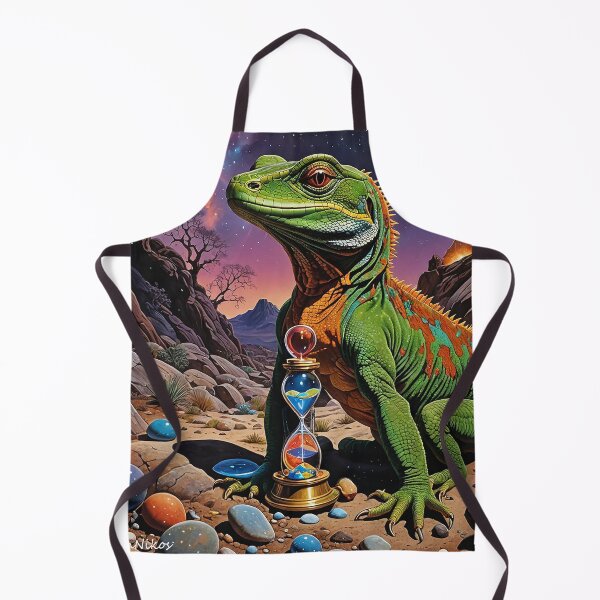 Item preview, Night of the Green Iguana designed and sold by BonNikos.