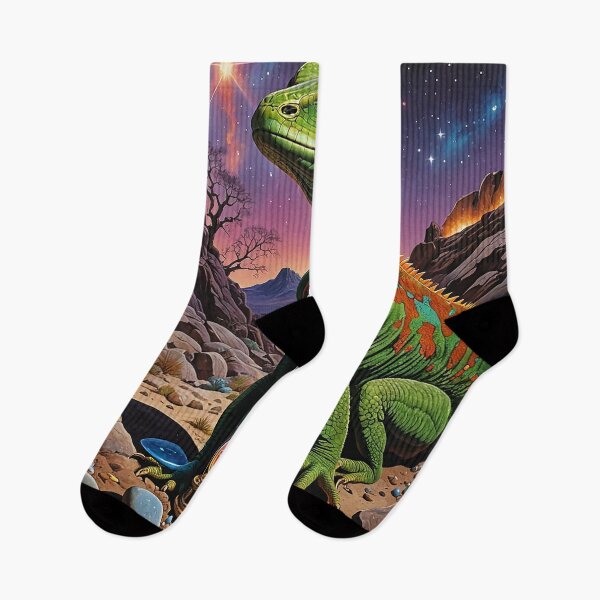 Item preview, Night of the Green Iguana designed and sold by BonNikos.
