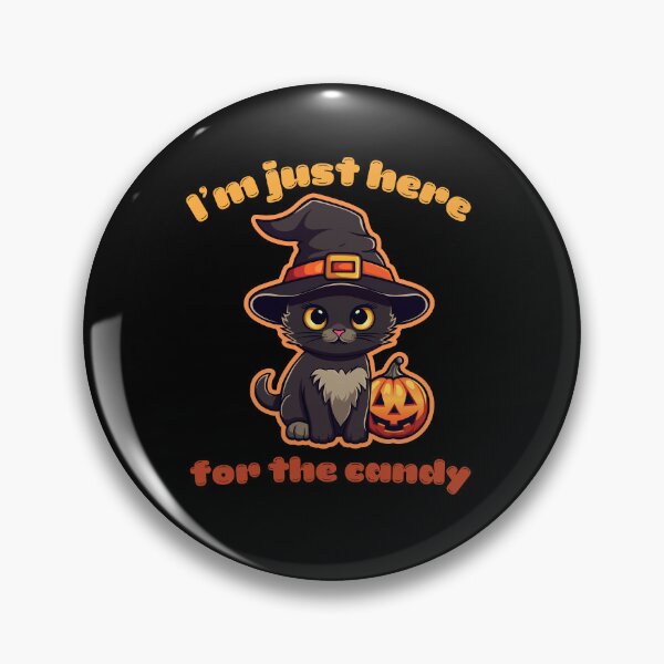 Item preview, Im just here for the candy, baby cat designed and sold by EULALIA Twarog.