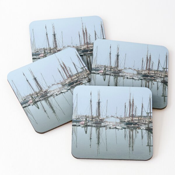 Item preview, Schooners at Rockland Harbor designed and sold by christazuber.