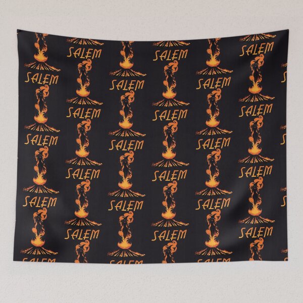 Item preview, SALEM witch Halloween fire design cool gif designed and sold by La Loca.