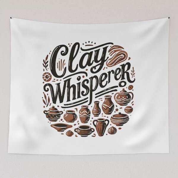 Item preview, Clay Whisperer - Pottery Humor designed and sold by TeesYouWant.