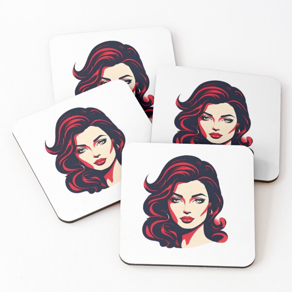 Item preview, Glamorous Female Cartoon designed and sold by StivenRengifo.