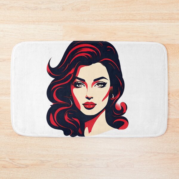 Item preview, Glamorous Female Cartoon designed and sold by StivenRengifo.