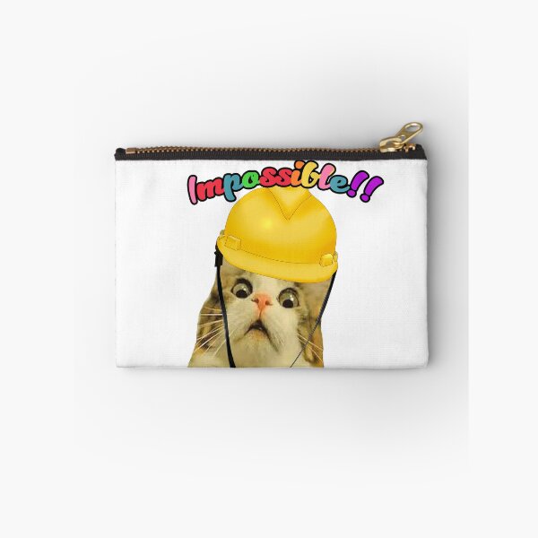 Item preview, Funny Surprised Catwithhardhat designed and sold by STURNIOLO55.