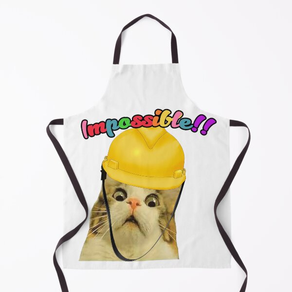 Item preview, Funny Surprised Catwithhardhat designed and sold by STURNIOLO55.