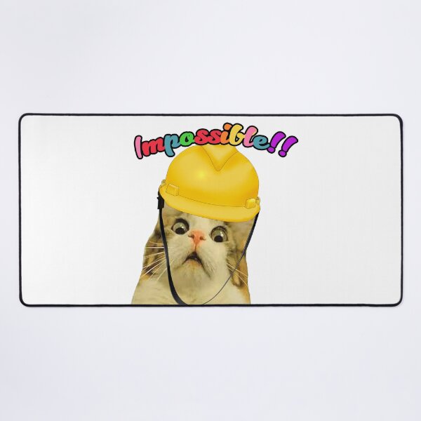 Item preview, Funny Surprised Catwithhardhat designed and sold by STURNIOLO55.