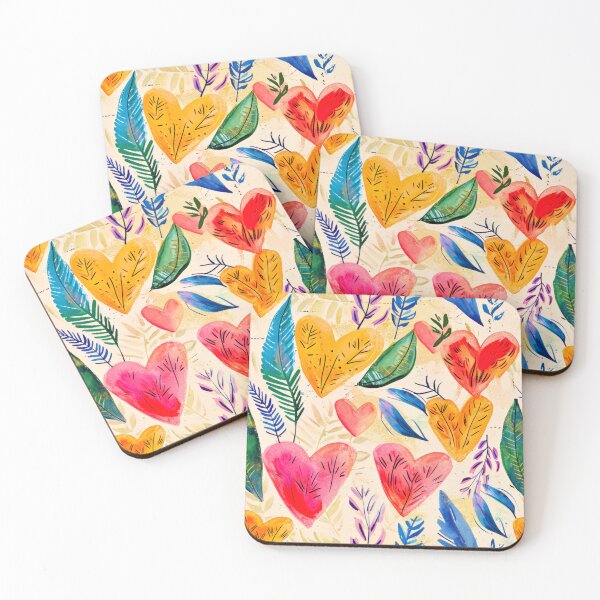 Item preview, Floral Summer Heart designed and sold by JessArty ⭐⭐⭐⭐⭐.