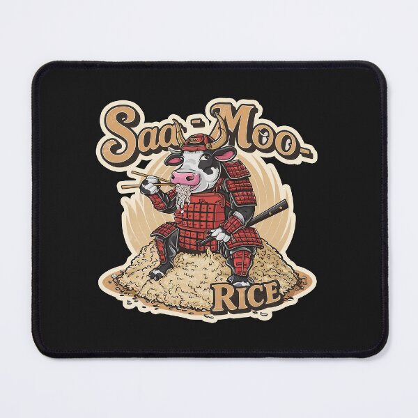 Item preview, ''Saa -Moo -Rice'' Funny Kawaii Vintage Rice Lover T-Shirt designed and sold by Witty Shirts.