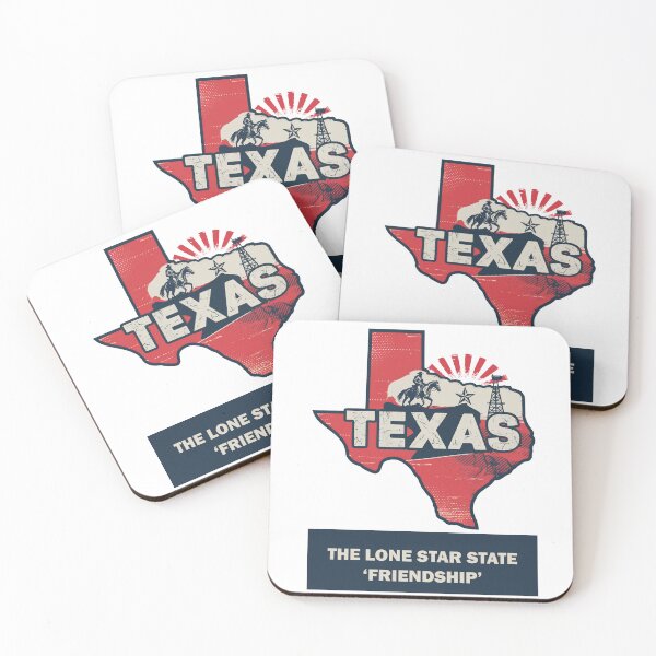Item preview, USA State Maps Retro Travel Style TEXAS designed and sold by IBTees.