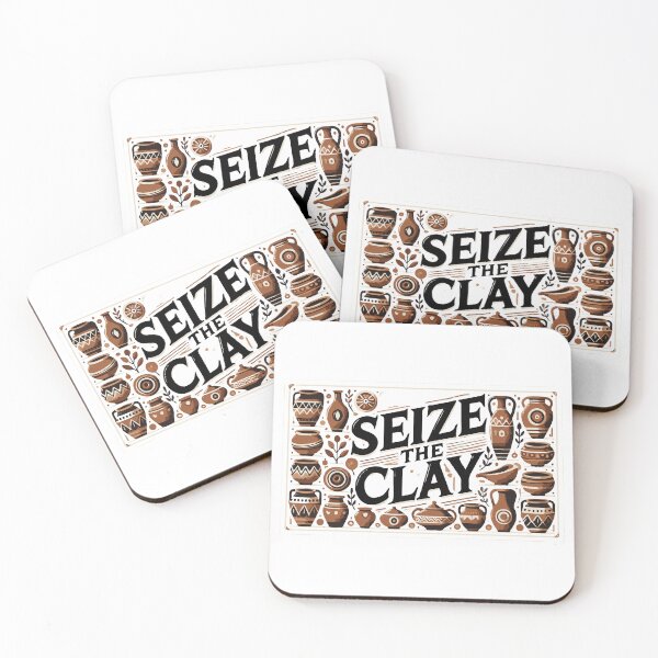 Item preview, Seize The Clay - Pottery Humor designed and sold by TeesYouWant.