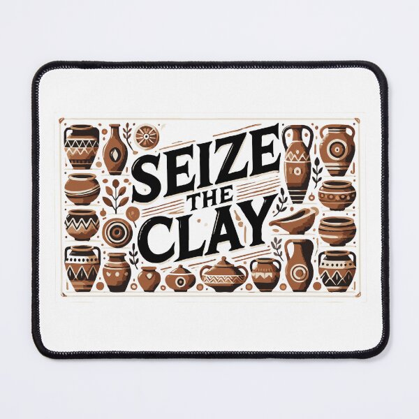 Item preview, Seize The Clay - Pottery Humor designed and sold by TeesYouWant.