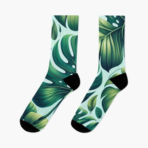 Item preview, Seamless Monstera Leaf Design: Tropical Elegance designed and sold by daruneenok.