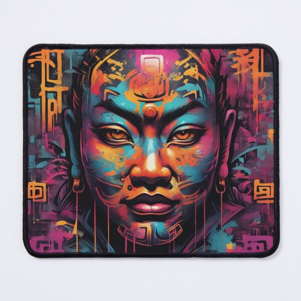 Item preview, Buddhist Graffiti, Colorful Street Art, Japanese designed and sold by Burn-Ego.