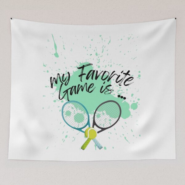 Item preview, My Favorite Game is TENNIS designed and sold by Scouts4ever.