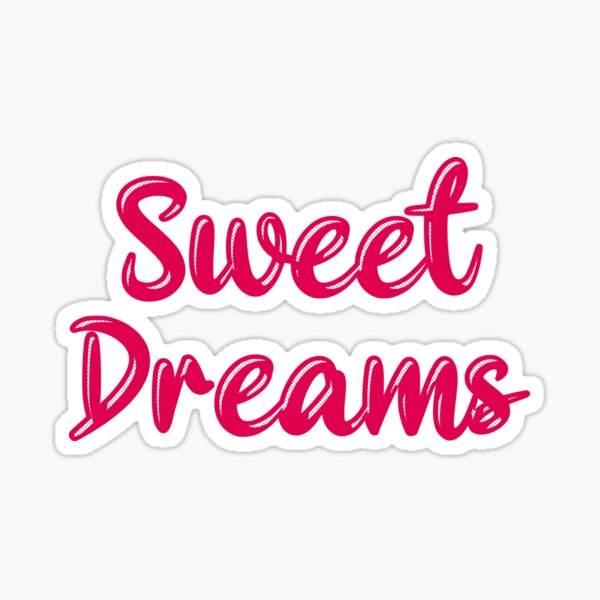 Item preview, Sweet Dreams typography designed and sold by trepiu.