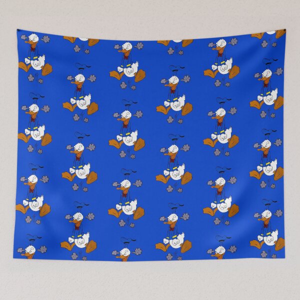 Item preview, Donald Duck - Blue background designed and sold by Art-by-Lark.