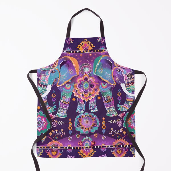 Item preview, "Elephant Elegance: A Tapestry of Trunks" designed and sold by Art-Vortex-fr.