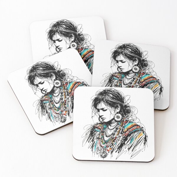 Item preview, Tribal Heritage-Navajo Woman designed and sold by Blink Art Studio.