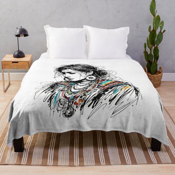 Item preview, Tribal Heritage-Navajo Woman designed and sold by Blink Art Studio.