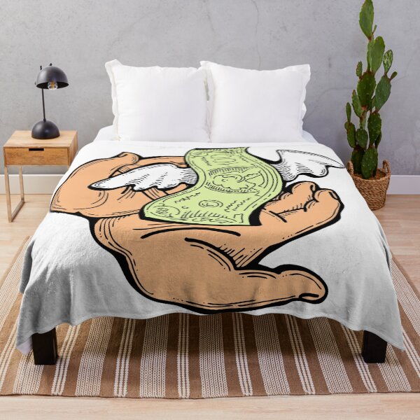 Item preview, Big money flying to you for wealth and prosperity designed and sold by RukkiZukkiArt.