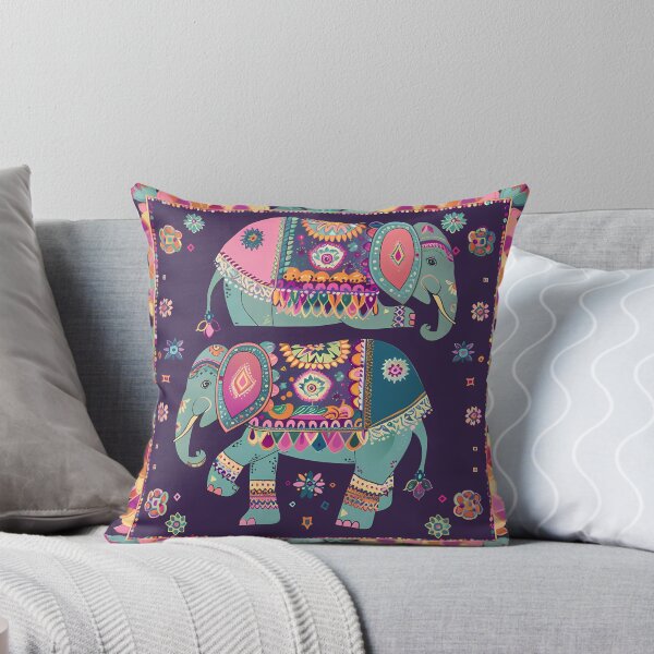 Item preview, "Elephant Elegance: A Tapestry of Trunks" designed and sold by Art-Vortex-fr.