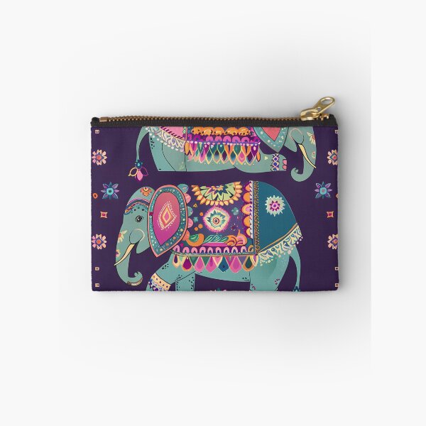 Item preview, "Elephant Elegance: A Tapestry of Trunks" designed and sold by Art-Vortex-fr.