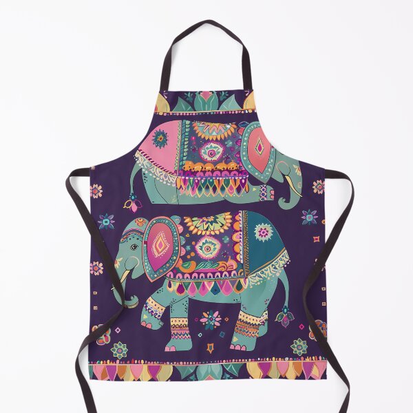 Item preview, "Elephant Elegance: A Tapestry of Trunks" designed and sold by Art-Vortex-fr.