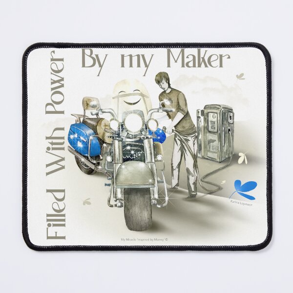 Item preview, Filled With Power By my Maker designed and sold by TrueMeMerch.