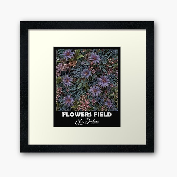 Aperçu de l'œuvre Flowers field 72 créée et vendue par olivier duchossoir.