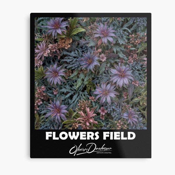 Aperçu de l'œuvre Flowers field 72 créée et vendue par olivier duchossoir.