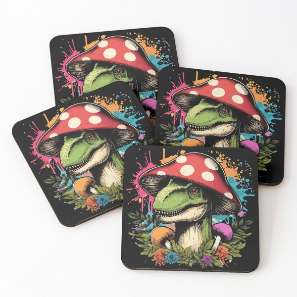 Item preview, Dinosaur Tyranosaurus Mushroom Hat Garden designed and sold by TomFrontierArt.