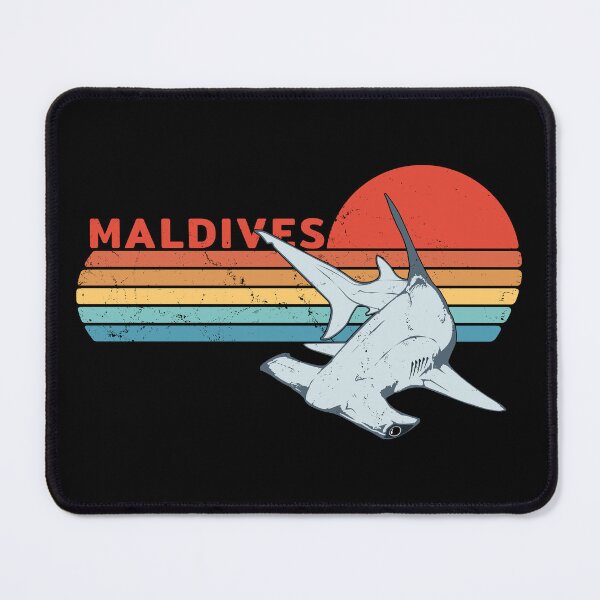 Item preview, Maldives Hammerhead Shark designed and sold by NicGrayGraphic.