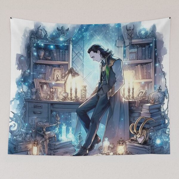 Item preview, Loki Glorious Purpose Portrait designed and sold by DalRoberts.