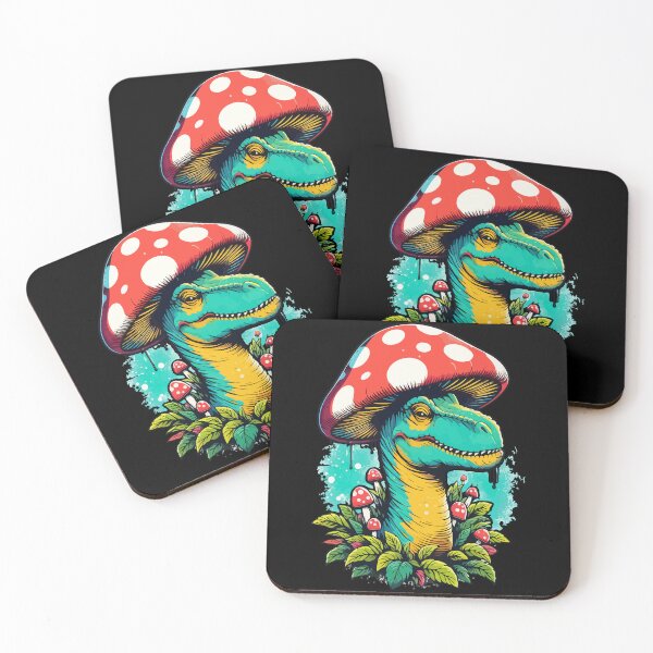 Item preview, Cute Dinosaur Tyranosaurus Mushroom Hat Garden designed and sold by TomFrontierArt.