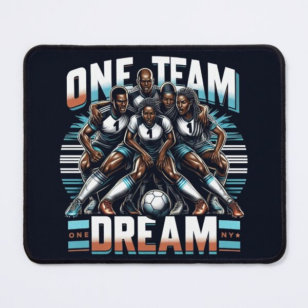 Item preview, One Team One Dream | Football D4 designed and sold by dudeism.