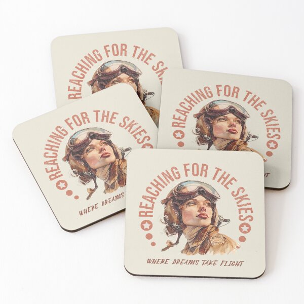 Item preview, Vintage Woman Pilot designed and sold by CozyLightsStore.