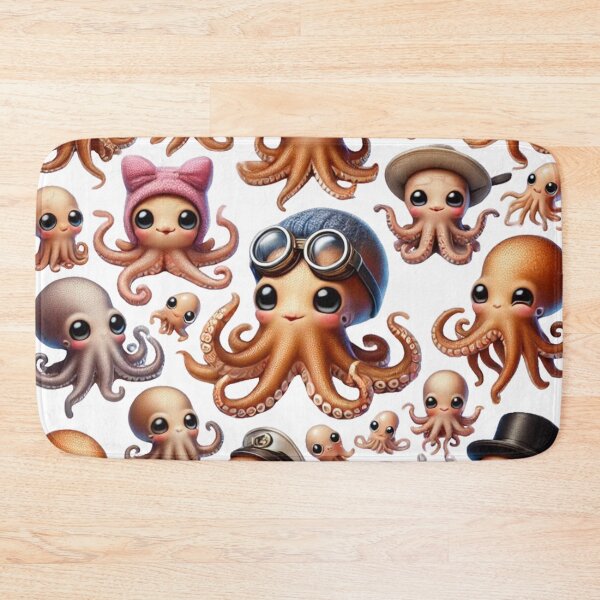 Item preview, Mini octopuses designed and sold by FusiTink.