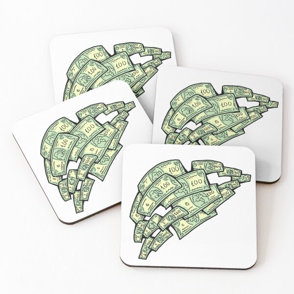 Item preview, Big money flying to you for wealth and prosperity designed and sold by RukkiZukkiArt.