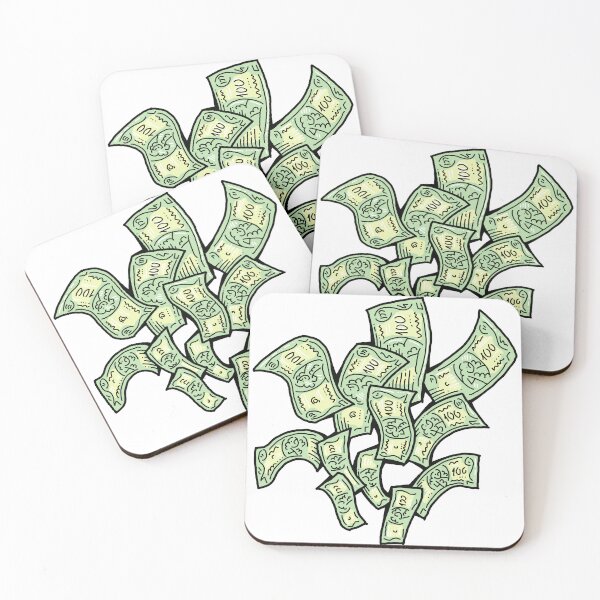 Item preview, Big money flying to you for wealth and prosperity designed and sold by RukkiZukkiArt.
