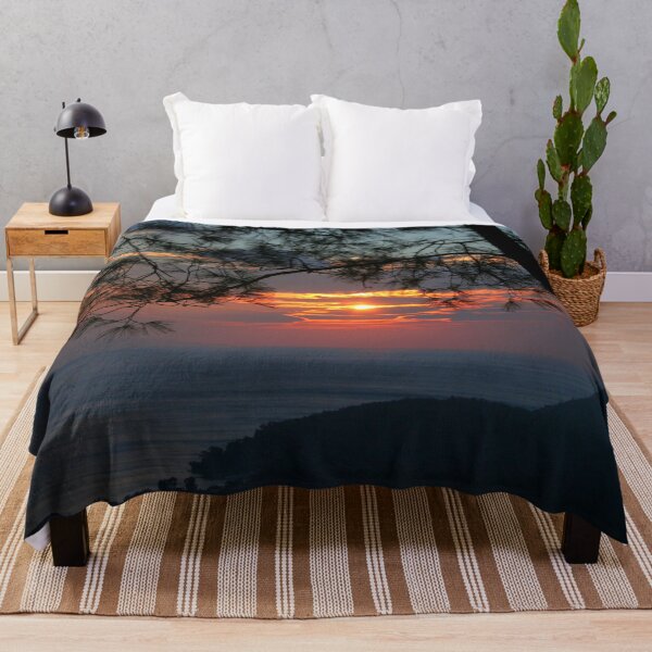 Item preview, Akyaka Landscape and Tree Silhouette Sunset designed and sold by taiche.